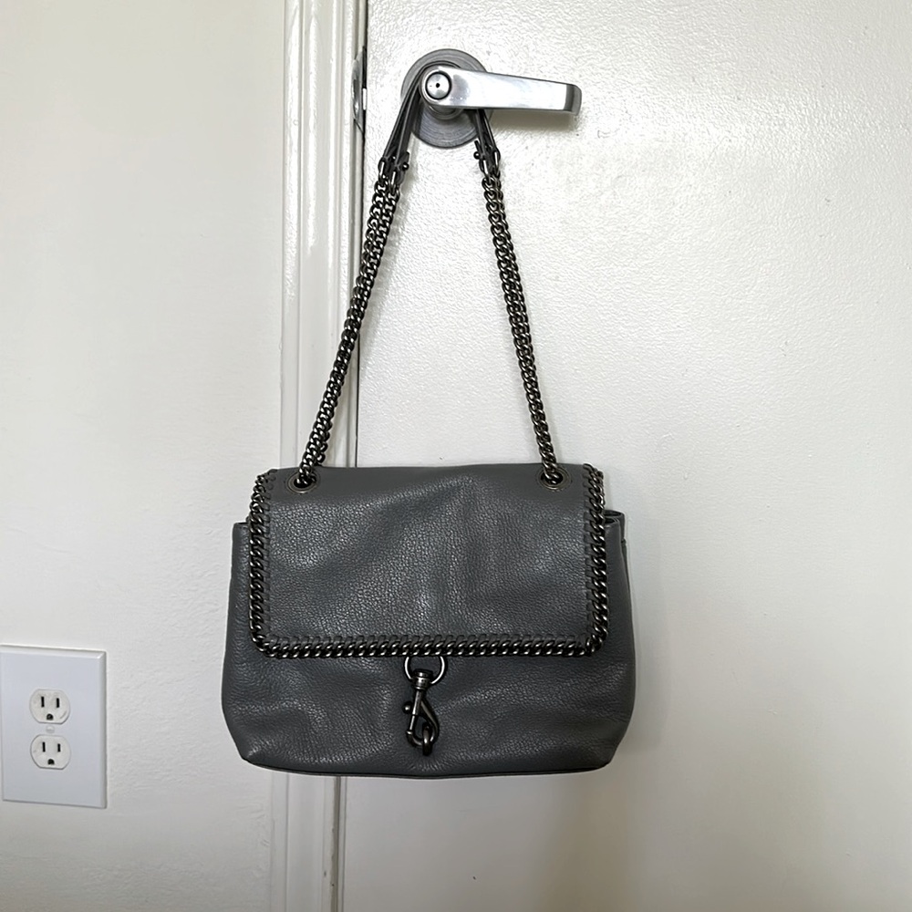 Leather crossbody bag